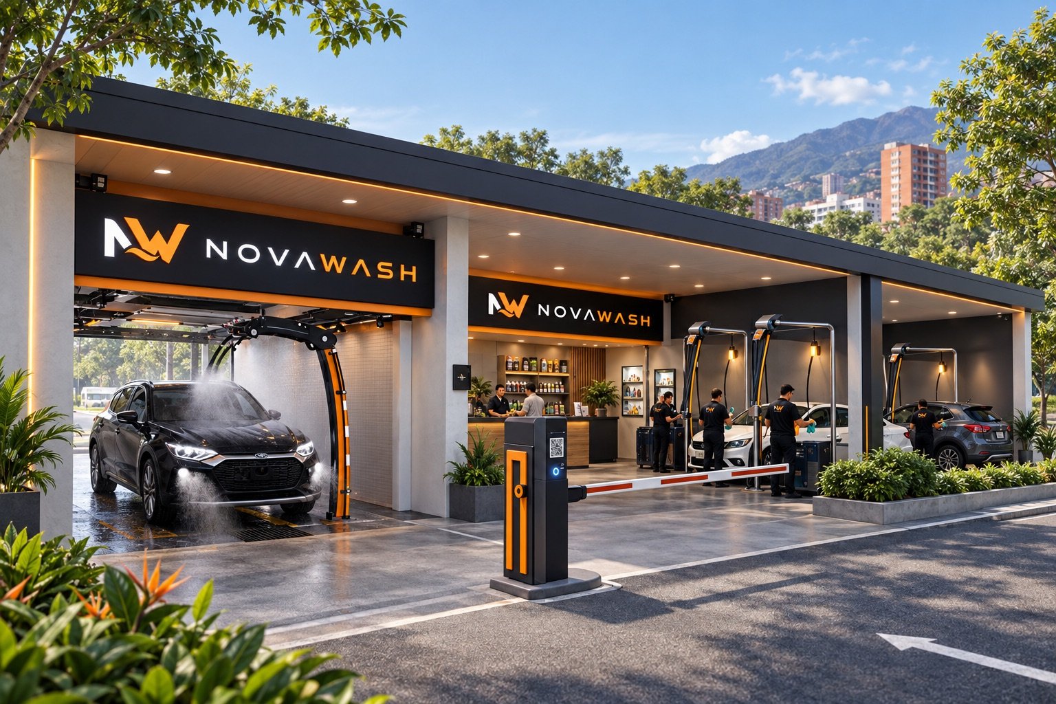 Lavadero inteligente NovaWash